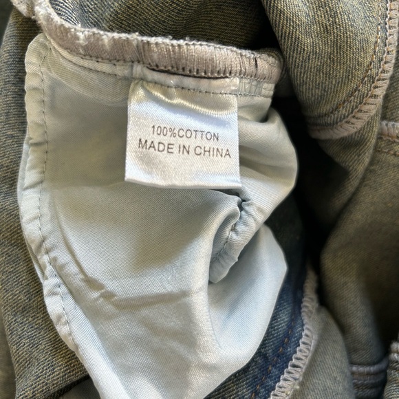 White Fox Boutique Denim Maxi Dress - Picture 15 of 16